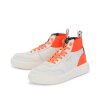 Sneaker High Olisa Weiss mit Orange 41
