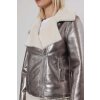 RINO&PELLE Biker Jacke Metallic