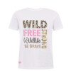 ZWILLINGSHERZ T-Shirt Wild White S
