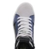 Sneaker Nima Metallic Blau mit Fell