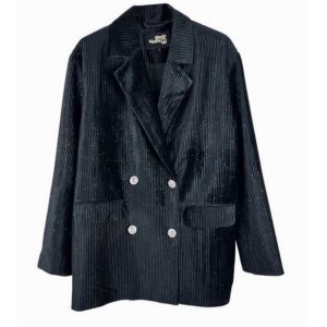 YIPPIE-HIPPIE Blazer Oversize Schwarz