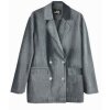 YIPPIE-HIPPIE Blazer Oversize Grau