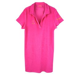 YIPPIE-HIPPIE Kleid Frottee Pink