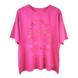 YIPPIE-HIPPIE T-Shirt Pink Itall