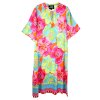 YIPPIE-HIPPIE Kleid Flower Pink