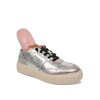 Sneaker Oakli Metallic Silber Platin