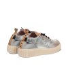 Sneaker Oakli Metallic Silber Platin